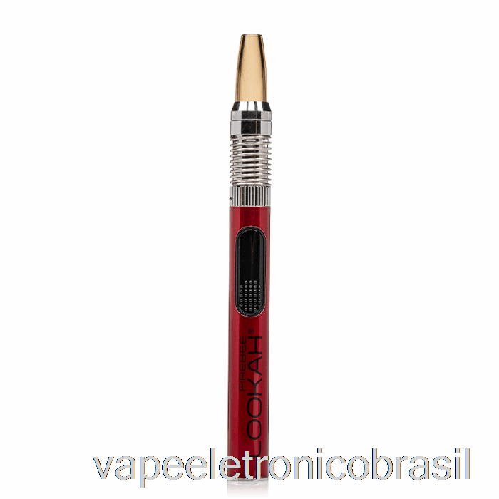 Vape Recarregável Lookah Firebee 510 Vape Pen Kit Vermelho